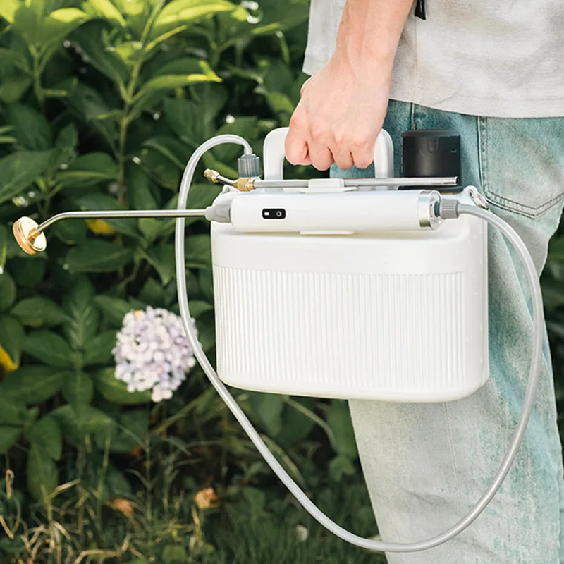 Gardening Tools Electric - เครื่องพ่นยาไฟฟ้าแบบสะพายหลังสำหรับสวน, เครื่องมือไฟฟ้าสำหรับพ่นยาฆ่าแมลง/รดน้ำต้นไม้, เครื่องพ่นละอองขนาดเล็ก 2000mAh