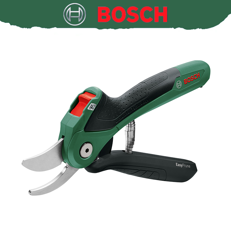 Pruning Shears - กรรไกรตัดแต่งกิ่งไร้สาย Bosch, กรรไกรไฟฟ้าสำหรับช่างมืออาชีพ, กรรไกรตัดแต่งกิ่งสำหรับสวนกลางแจ้ง EasyPrune