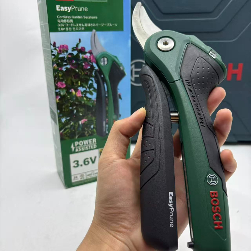 Pruning Shears - กรรไกรตัดกิ่งไร้สาย Bosch 3.6V แบบชาร์จไฟได้ สำหรับสวน ต้นไม้ผลไม้