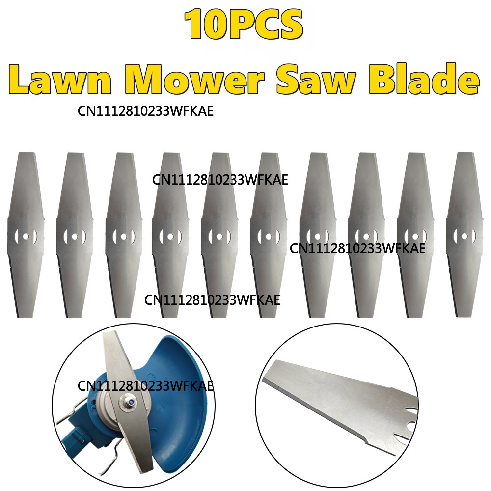 Gardening Tools Lawn Mower - ใบเลื่อยโลหะสำหรับเครื่องตัดหญ้า ขนาด 5/10x 150 มม. อะไหล่เปลี่ยนสำหรับเครื่องตัดหญ้า