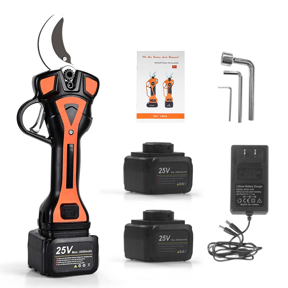 Pruning Shears - กรรไกรตัดแต่งกิ่งไฟฟ้าแบบใช้แบตเตอรี่ขนาด 50 มม. (2 นิ้ว) รุ่นใหม่,