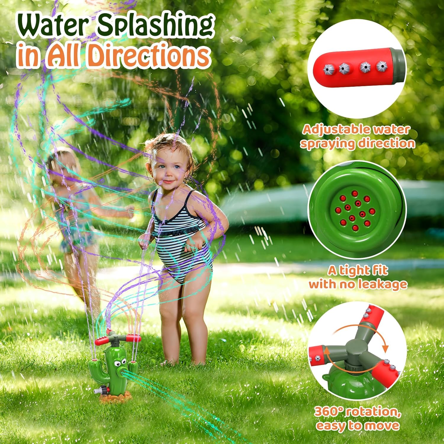 ของเล่นพ่นน้ำรูปกระบองเพชร ของ - Gardening Tools Cartoon บทวิจารณ์และราคา