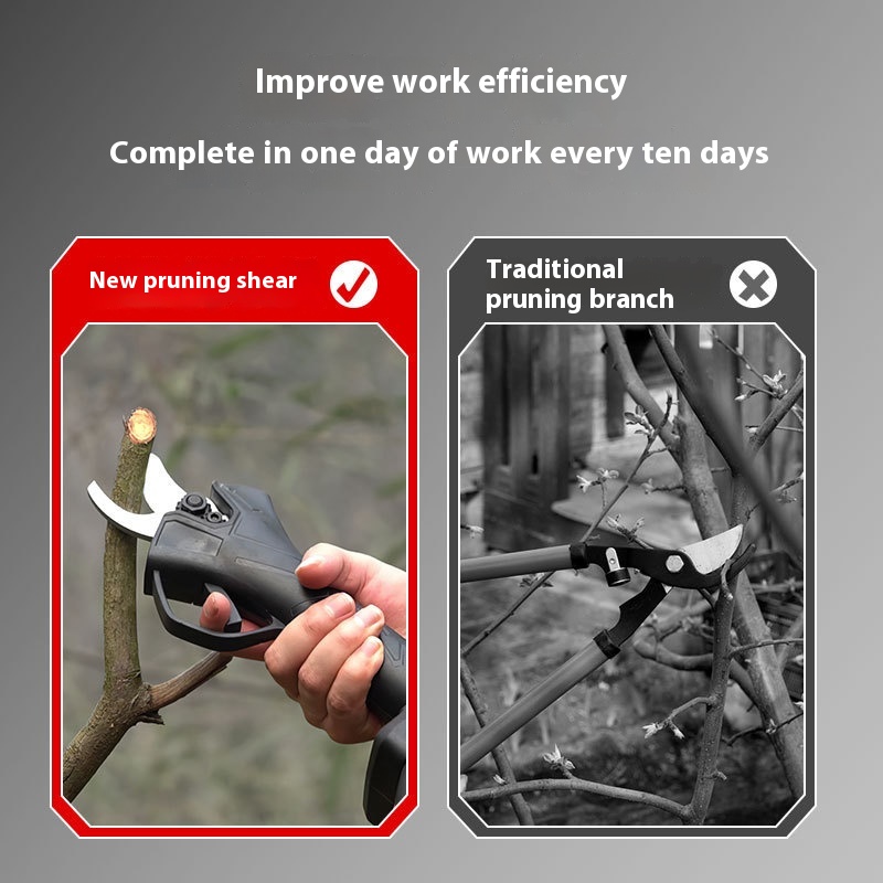 กรรไกรไฟฟ้าไร้สายแบบพกพาสำหรับ - Pruning Shears บทวิจารณ์และราคา