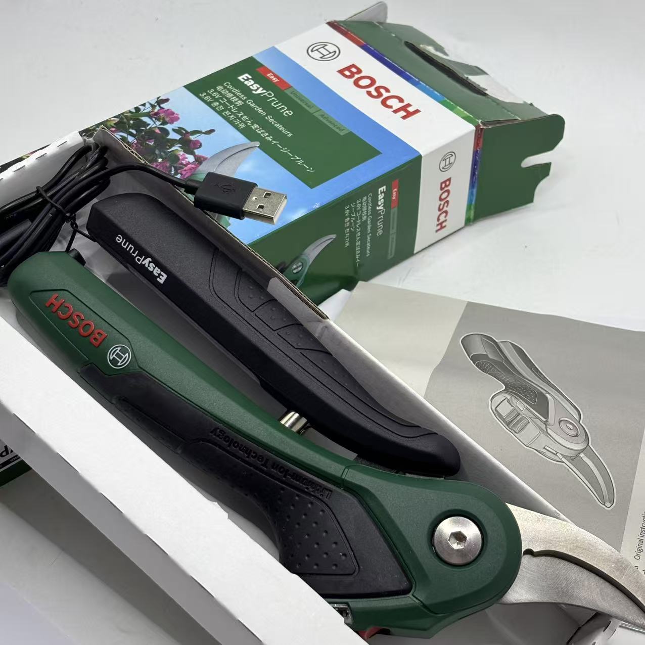 กรรไกรตัดกิ่งไร้สาย Bosch 3.6V - Pruning Shears บทวิจารณ์และราคา