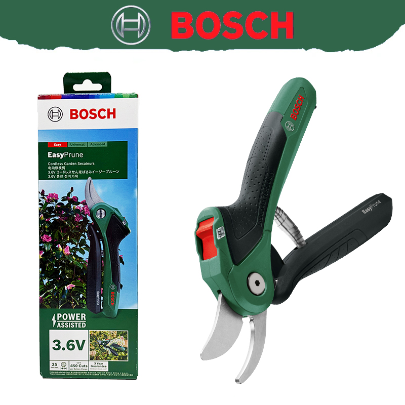 กรรไกรตัดกิ่งไร้สาย Bosch 3.6V - Pruning Shears บทวิจารณ์และราคา