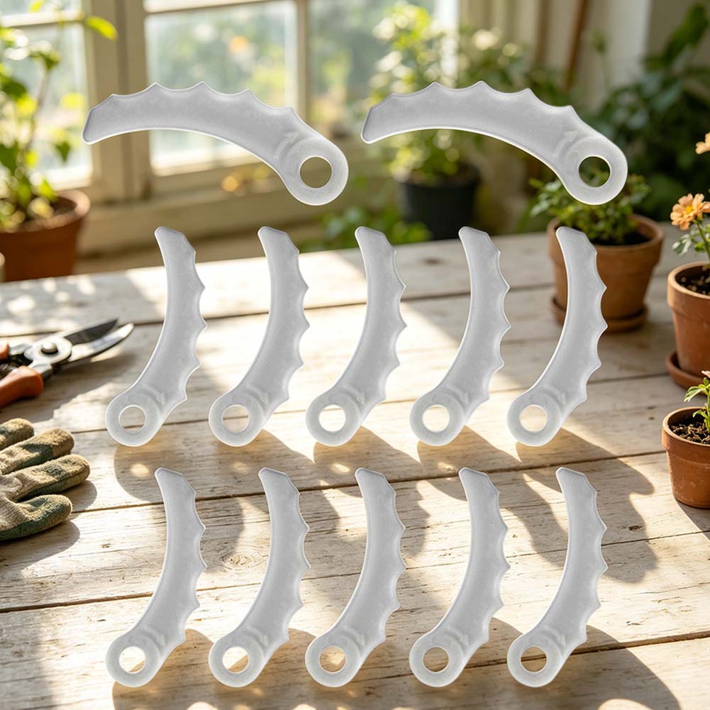 12 ชิ้น ใบมีดพลาสติก สีขาว สำห - Gardening Tools Price บทวิจารณ์และราคา