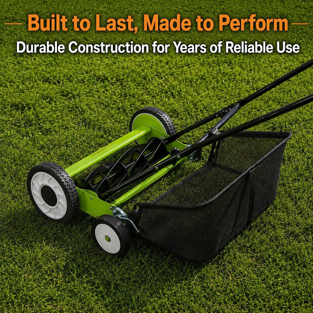 เครื่องตัดหญ้าแบบเข็นขนาด 18 น - Gardening Tools Lawn Mower บทวิจารณ์และราคา