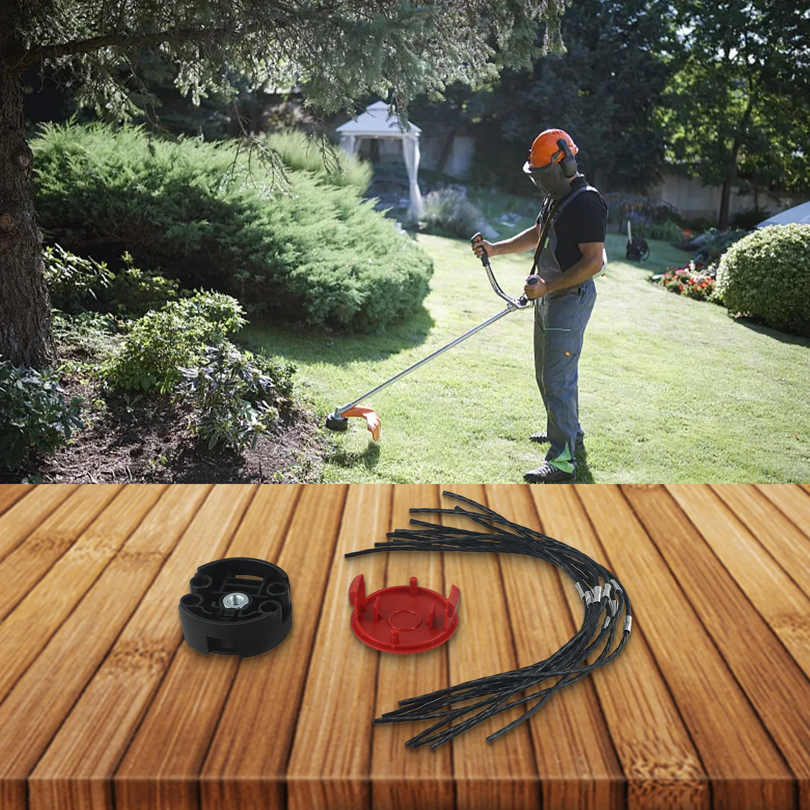 ชุดสายเอ็นตัดหญ้าและอุปกรณ์เสร - Gardening Tools Online บทวิจารณ์และราคา